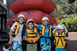 Rafting for kids